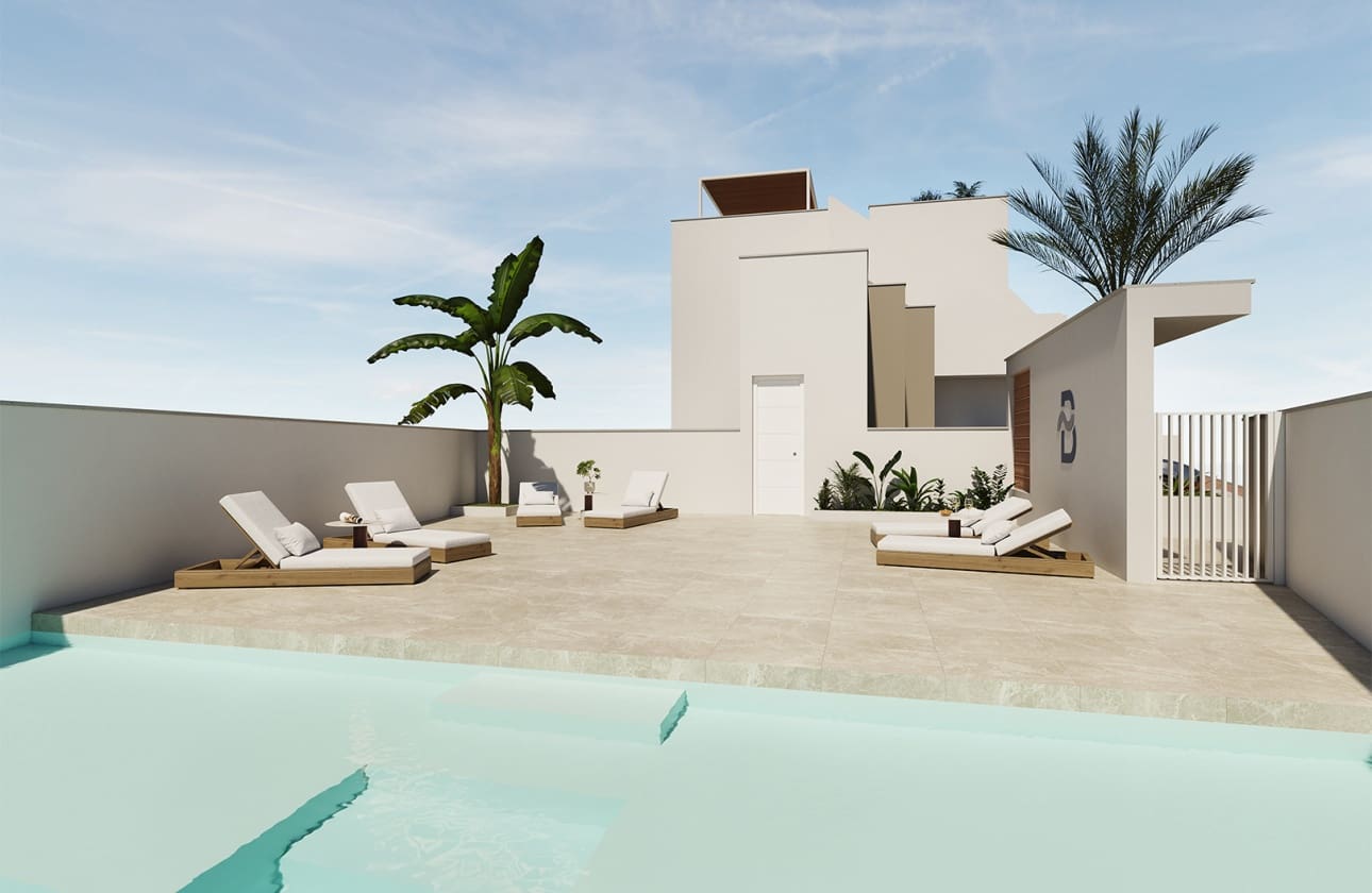 1 Zimmer Bungalow zu verkaufen in San Pedro del Pinatar mit Pool - 149.900 € (Ref: 9753676)