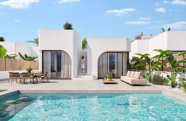 3 quarto Moradia para venda em Las Lomas de Rame - Bahía Bella, Los Alcázares com piscina - 589 900 € (Ref: 9778697)