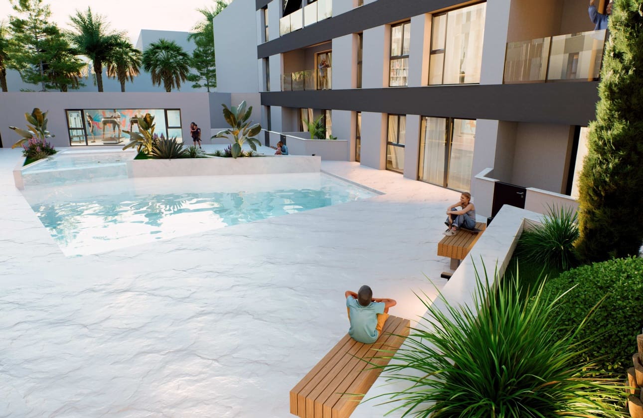 2 chambre Penthouse à vendre à Lo Pagan avec piscine - 262 000 € (Ref: 9778698)