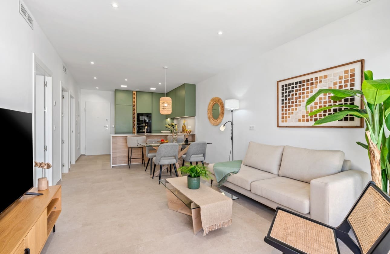 Ático de 3 habitaciones en Los Alcázares en venta con piscina - 455.000 € (Ref: 9795128)