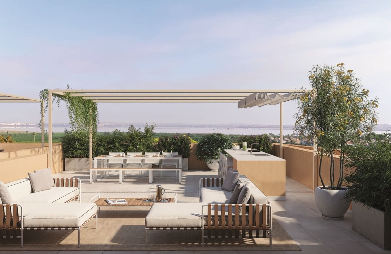 2 soverom Bungalow til salgs i Torrevieja med svømmebasseng - € 259 000 (Ref: 9795379)