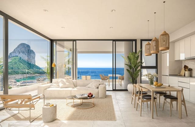 2 bedroom Apartment for sale in Playa Arenal - Bol, Calpe / Calp with pool - € 620,000 (Ref: 9795387)