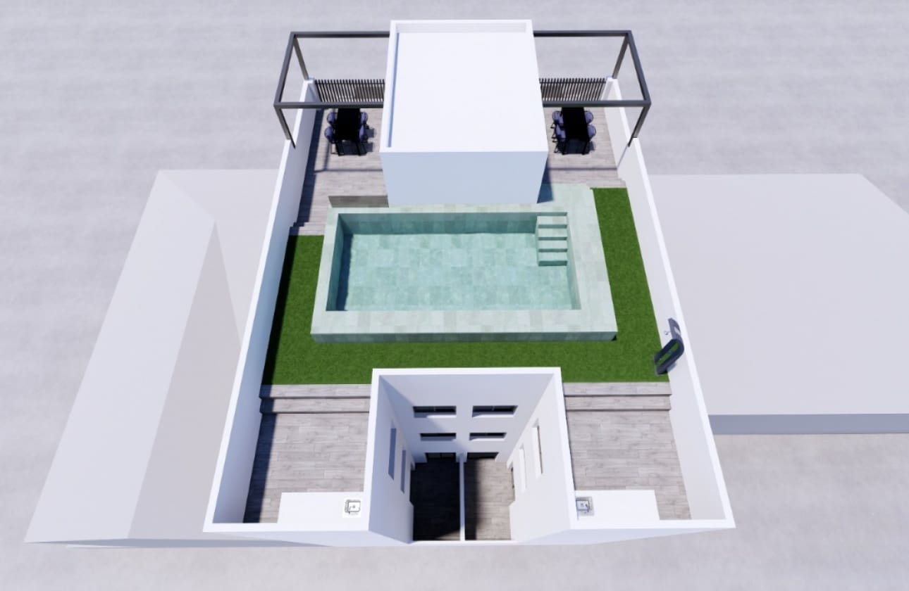 2 slaapkamer Bungalow te koop in Torre de la Horadada met zwembad - € 295.900 (Ref: 9844030)