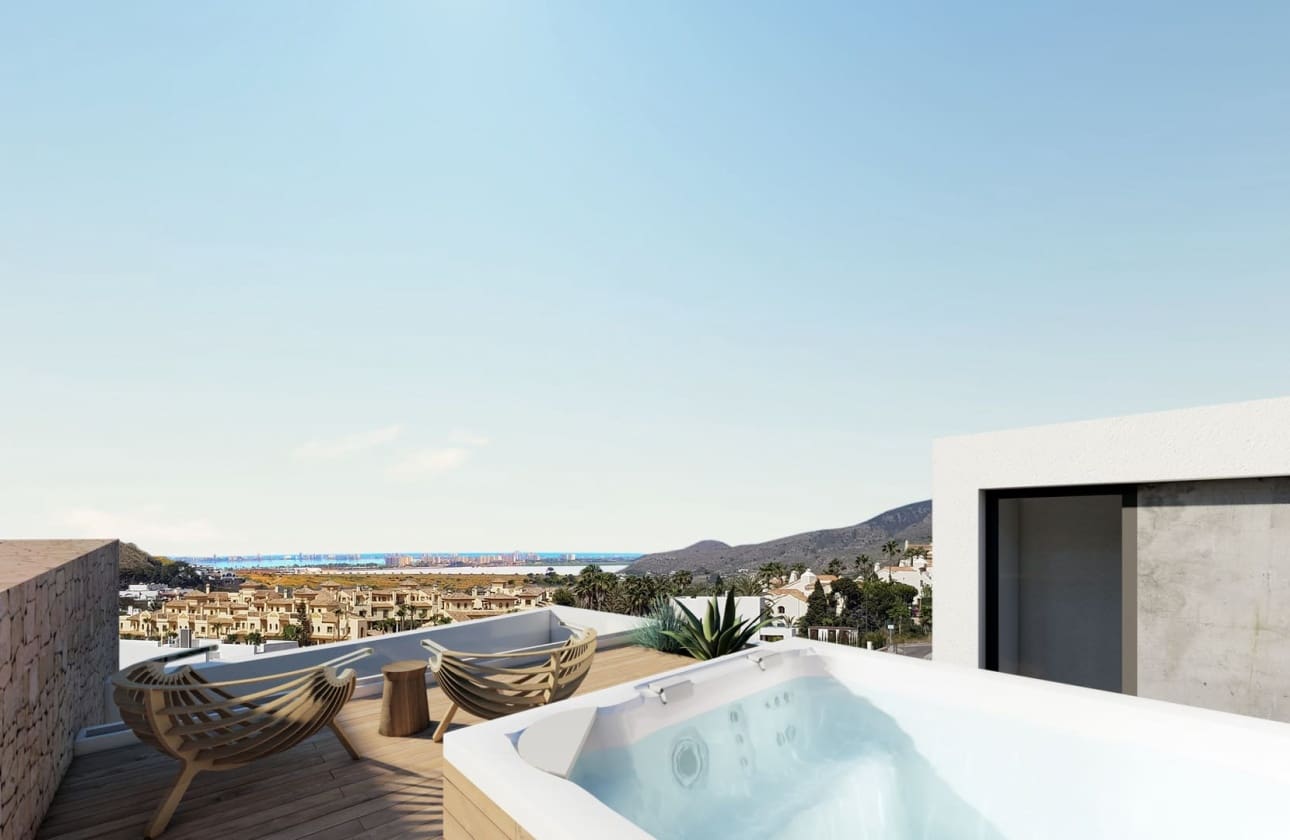 2 chambre Penthouse à vendre à Carthagene avec piscine - 600 000 € (Ref: 9858301)