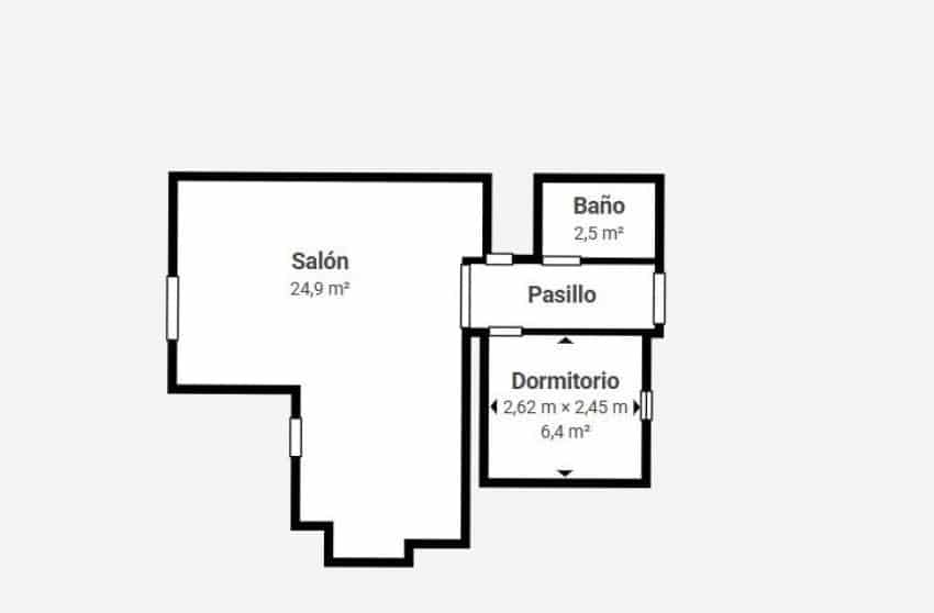 3 makuuhuone Huvila myytävänä paikassa Orihuela Costa mukana 
autotalli - 395 000 € (Ref: 10004518)