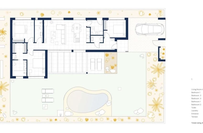 3 soveværelse Villa til salg i Banos y Mendigo med swimmingpool - € 472.500 (Ref: 10007091)