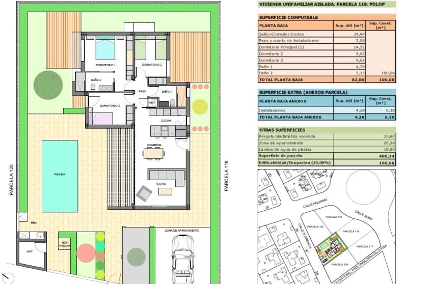 3 slaapkamer Villa te koop in Polop met zwembad - € 549.000 (Ref: 10088774)