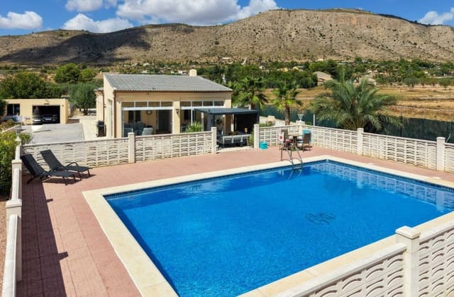 3 soveværelse Villa til salg i Hondón de las Nieves med swimmingpool garage - € 334.950 (Ref: 10091359)