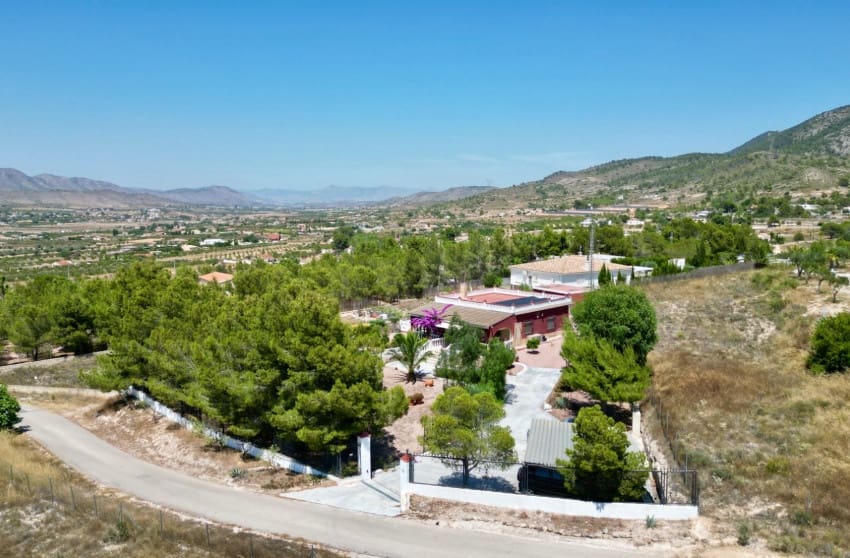 4 sypialnia Willa na sprzedaż w Hondon de los Frailes z basenem garażem - 339 950 € (Ref: 10171782)