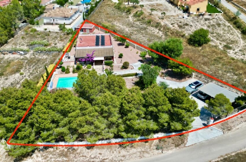 4 sypialnia Willa na sprzedaż w Hondon de los Frailes z basenem garażem - 339 950 € (Ref: 10171782)