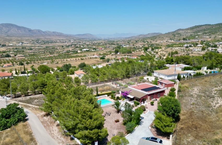 4 sypialnia Willa na sprzedaż w Hondon de los Frailes z basenem garażem - 339 950 € (Ref: 10171782)