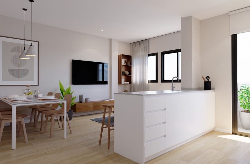 2 slaapkamer Appartement te koop in Algorfa met zwembad garage - € 158.202 (Ref: 10172773)