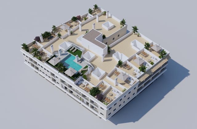 2 slaapkamer Appartement te koop in Algorfa met zwembad garage - € 158.202 (Ref: 10172773)