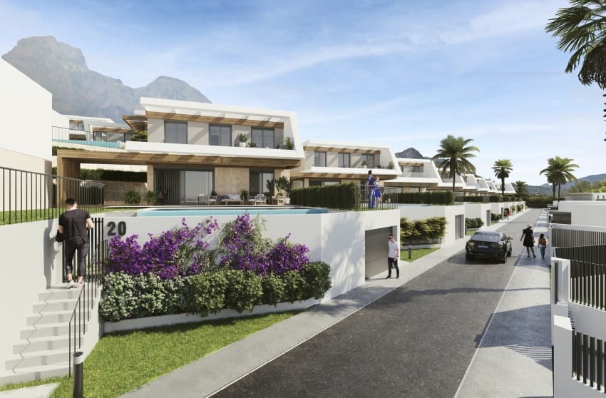 3 soveværelse Villa til salg i Polop med swimmingpool garage - € 598.700 (Ref: 10172777)
