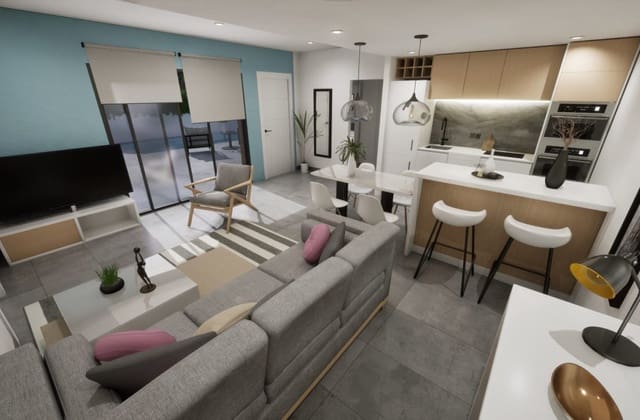 3 sypialnia Willa na sprzedaż w Torre-Pacheco z basenem garażem - 279 900 € (Ref: 10172780)