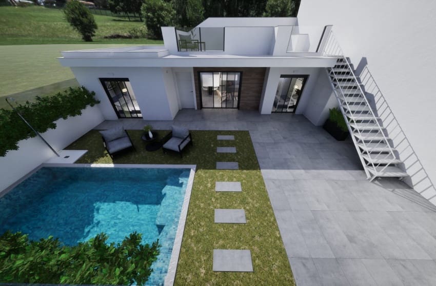 3 slaapkamer Villa te koop in Torre-Pacheco met zwembad garage - € 279.900 (Ref: 10172780)