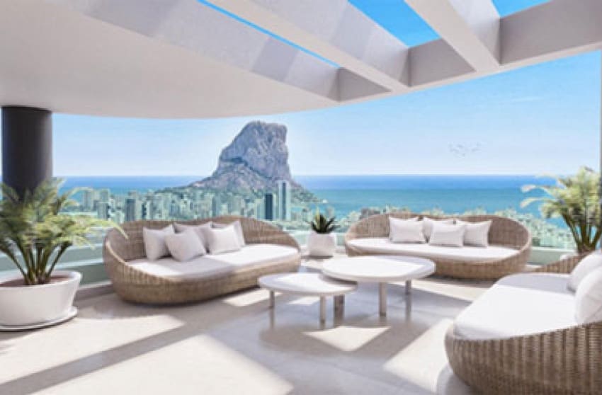 Apartamento de 3 habitaciones en Calpe / Calp en venta con piscina - 495.000 € (Ref: 10172956)