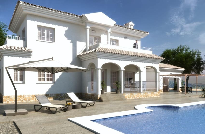 4 Zimmer Villa zu verkaufen in Pinoso mit Pool - 423.000 € (Ref: 8703439)