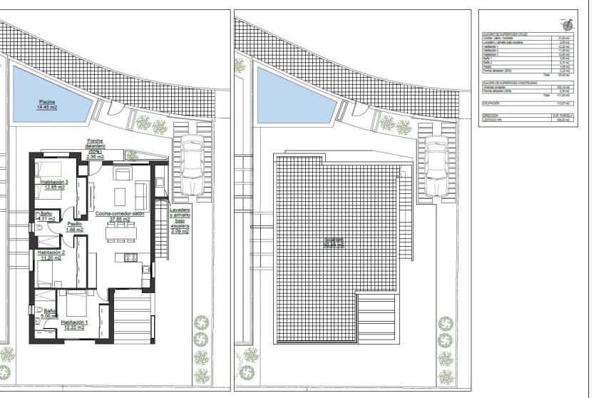 3 bedroom Villa for sale in Pinar de Campoverde with pool - € 422,500 (Ref: 8703442)