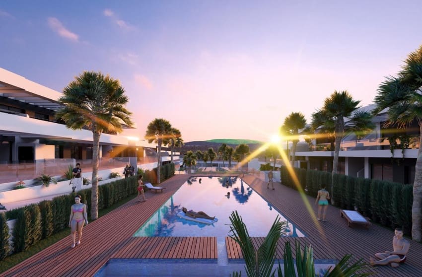 2 soveværelse Lejlighed til salg i Algorfa med swimmingpool garage - € 261.000 (Ref: 8785352)