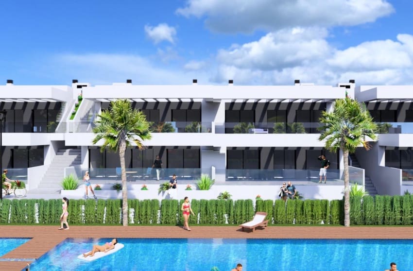 2 soveværelse Lejlighed til salg i Algorfa med swimmingpool garage - € 261.000 (Ref: 8785352)