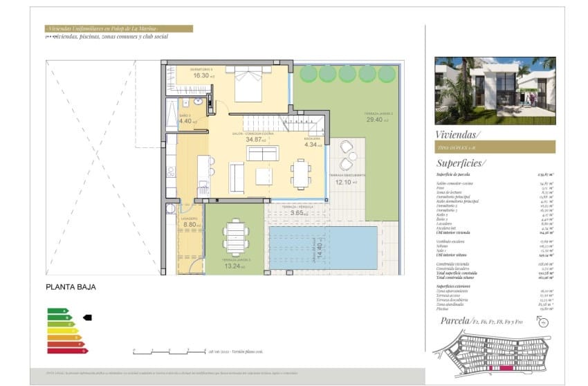 3 Zimmer Villa zu verkaufen in Polop mit Pool - 625.000 € (Ref: 8939142)