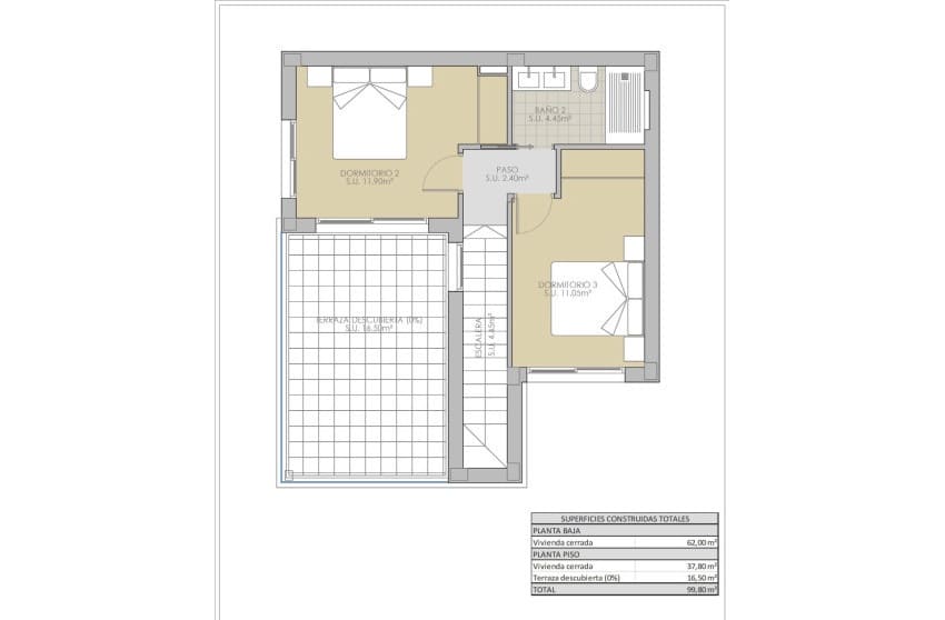 Chalet de 3 habitaciones en Orihuela Costa en venta con piscina - 379.900 € (Ref: 9030916)