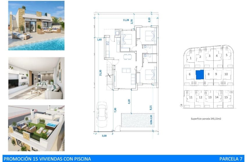 3 soveværelse Villa til salg i San Fulgencio med swimmingpool - € 397.500 (Ref: 9075654)
