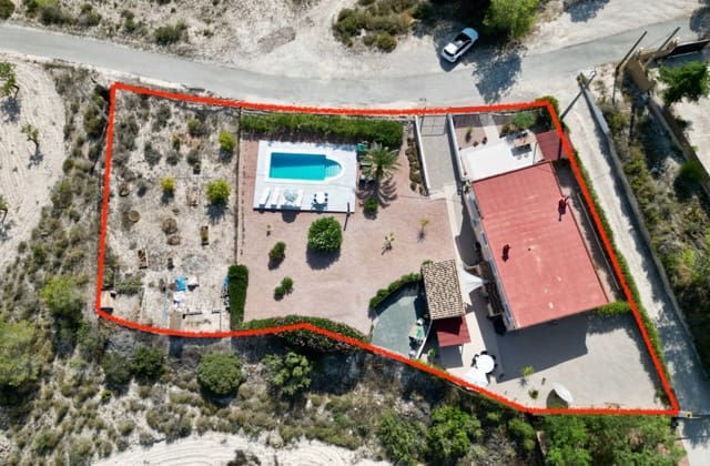 4 sovrum Villa till salu i Hondón de los Frailes med pool - 259 950 € (Ref: 9170935)