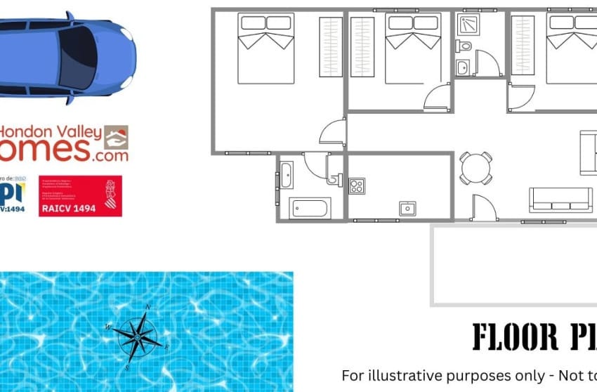 3 camera da letto Villa in vendita in Hondon de las Nieves con piscina - 250.000 € (Rif: 9289753)