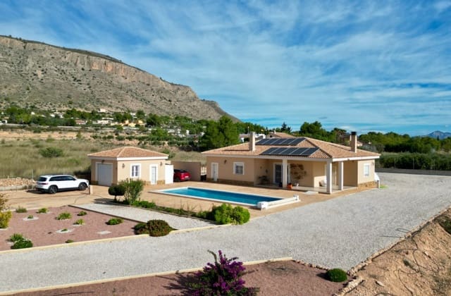 4 makuuhuone Huvila myytävänä paikassa Hondón de las Nieves mukana uima-altaan - 399 000 € (Ref: 9360505)