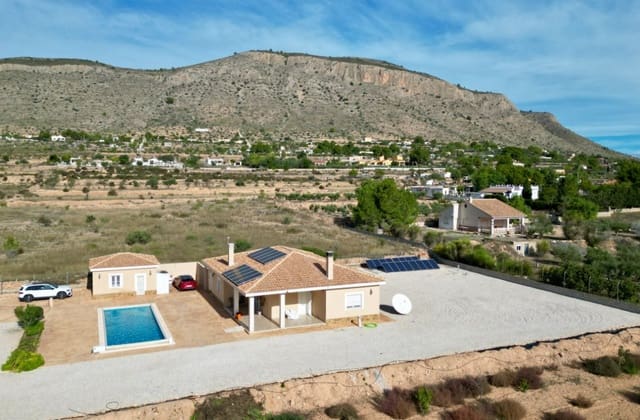 4 makuuhuone Huvila myytävänä paikassa Hondón de las Nieves mukana uima-altaan - 399 000 € (Ref: 9360505)