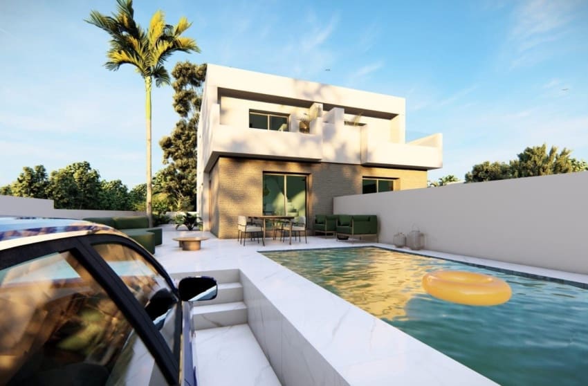 2 makuuhuone Huvila myytävänä paikassa Daya Nueva mukana uima-altaan 
autotalli - 320 000 € (Ref: 9570227)