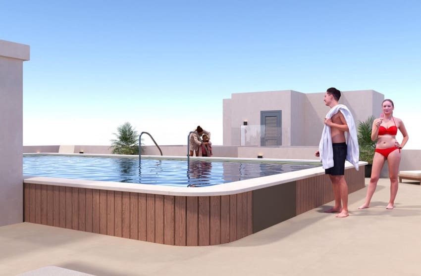 2 quarto Apartamento para venda em San Miguel de Salinas com piscina garagem - 155 000 € (Ref: 9599805)