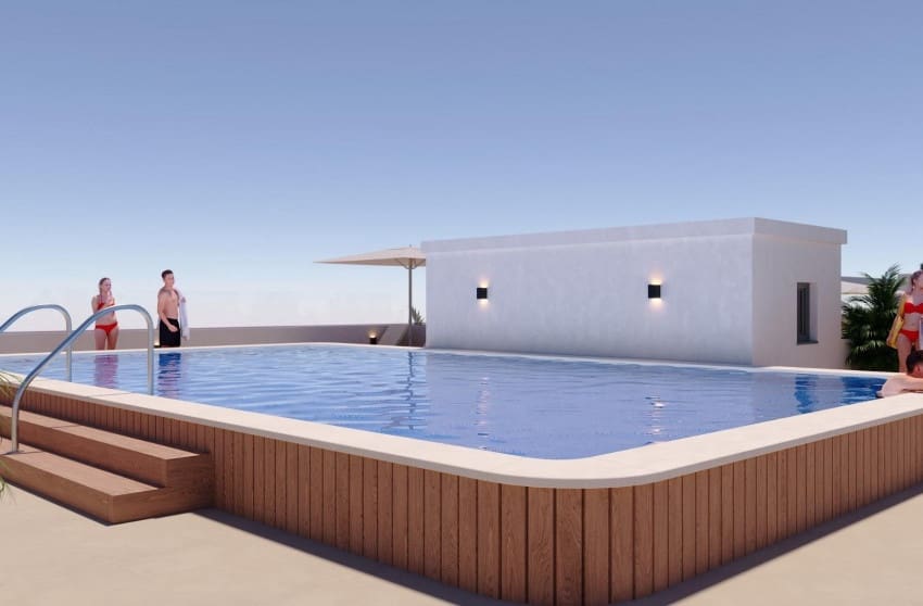 2 quarto Apartamento para venda em San Miguel de Salinas com piscina garagem - 155 000 € (Ref: 9599805)