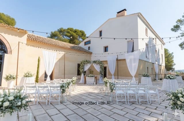 12 makuuhuone Maalaistalo myytävänä paikassa Castalla mukana uima-altaan - 799 000 € (Ref: 9601543)