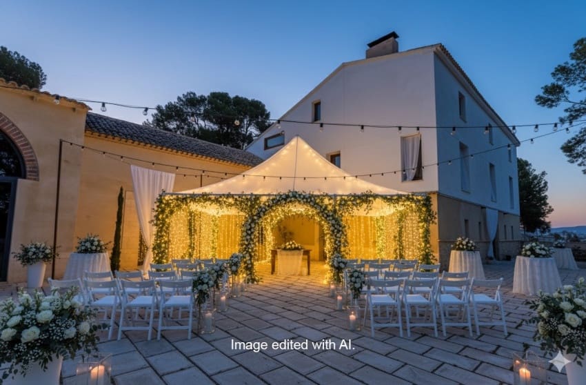 12 makuuhuone Maalaistalo myytävänä paikassa Castalla mukana uima-altaan - 799 000 € (Ref: 9601543)