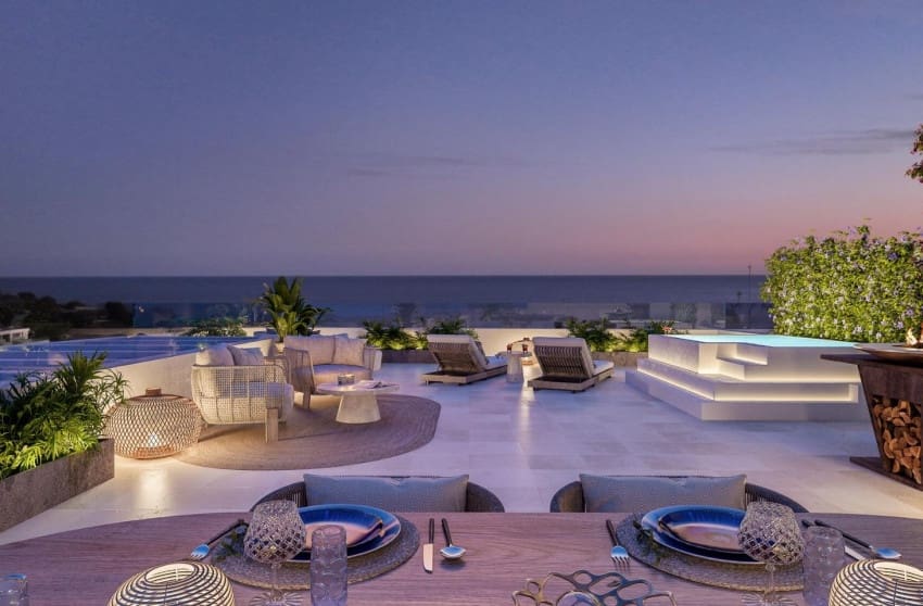 Ático de 2 habitaciones en La Villajoyosa / Vila Joiosa en venta con piscina garaje - 655.000 € (Ref: 9665681)