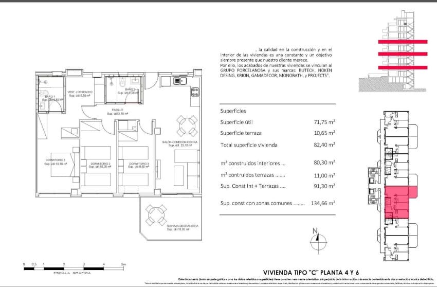 3 Zimmer Apartment zu verkaufen in La Villajoyosa / Vila Joiosa mit Pool - 398.000 € (Ref: 9868086)