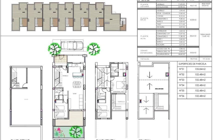 3 chambre Villa/Maison à vendre à Monforte del Cid avec piscine - 365 000 € (Ref: 9868088)