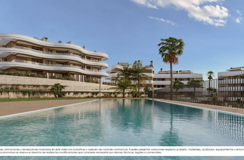 2 soveværelse Lejlighed til salg i Finestrat med swimmingpool garage - € 364.000 (Ref: 9868094)