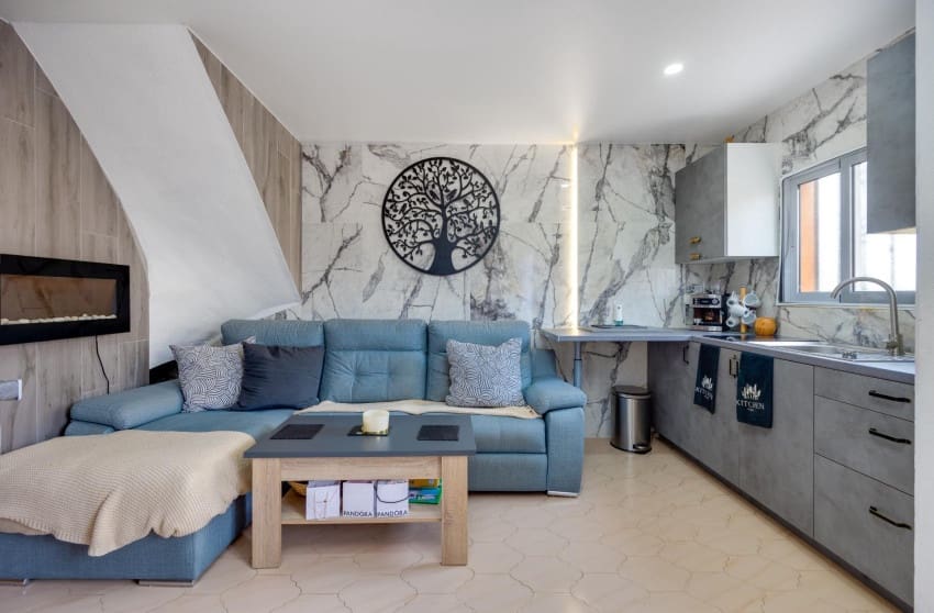 2 chambre Bungalow à vendre à Torrevieja avec piscine garage - 129 999 € (Ref: 9868096)