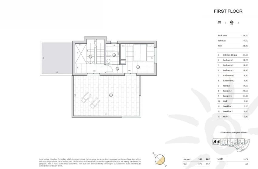 3 Zimmer Villa zu verkaufen in Finestrat mit Pool - 735.950 € (Ref: 9895175)