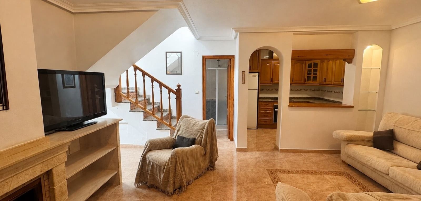 2 makuuhuone Omakotitalo myytävänä paikassa Playa Flamenca mukana uima-altaan - 199 500 € (Ref: 10022893)
