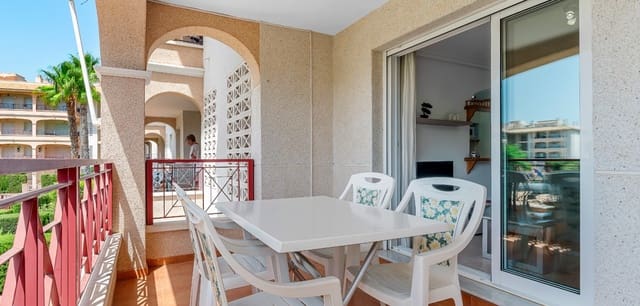 2 makuuhuone Huoneisto myytävänä paikassa Playa Flamenca, Orihuela mukana uima-altaan - 215 000 € (Ref: 10035636)