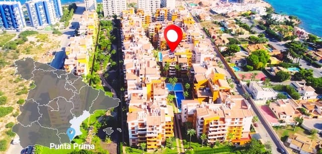 3 slaapkamer Appartement te koop in Punta Prima, Orihuela met zwembad garage - € 350.000 (Ref: 10098464)