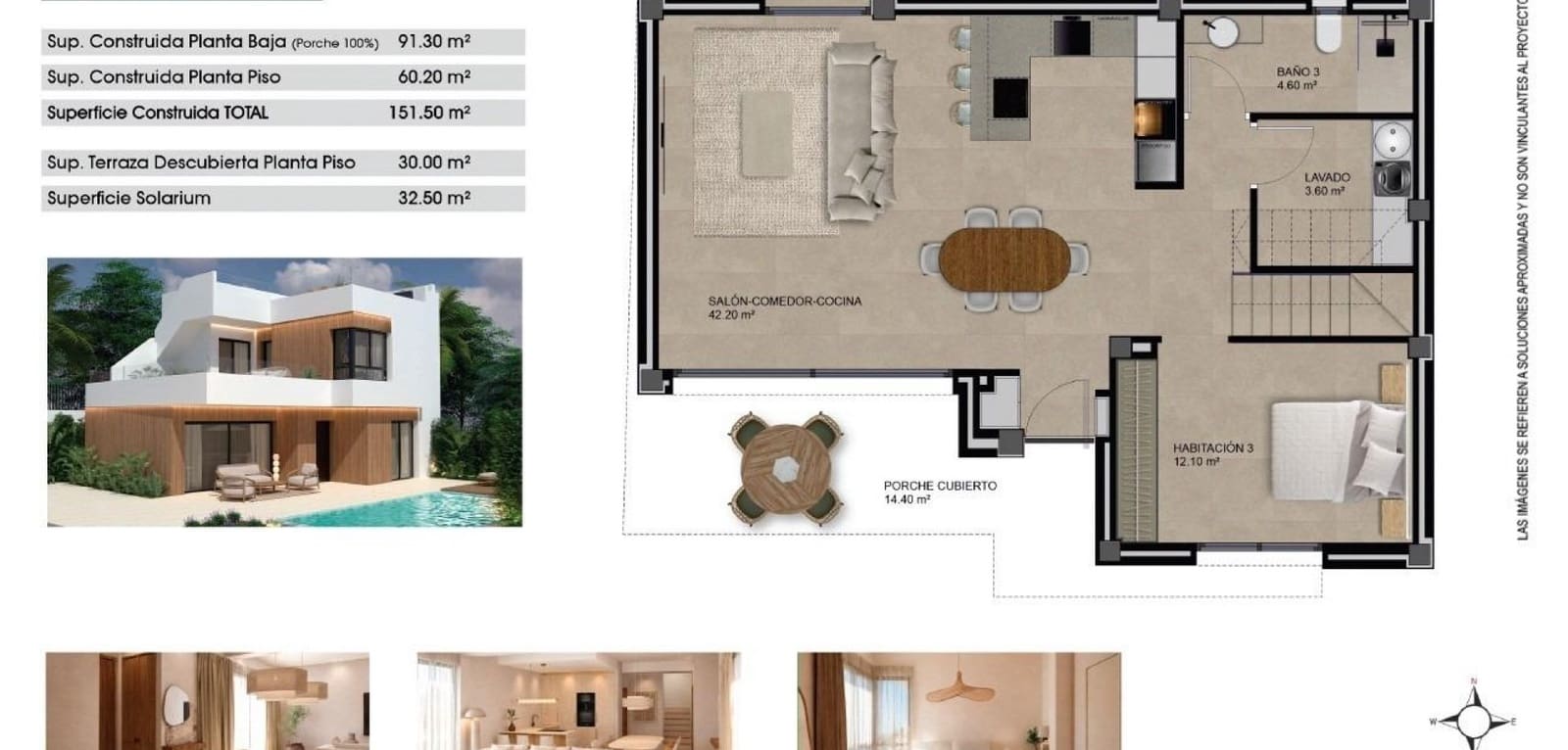3 soverom Villa til salgs i Vistabella med svømmebasseng garasje - € 570 000 (Ref: 10144766)