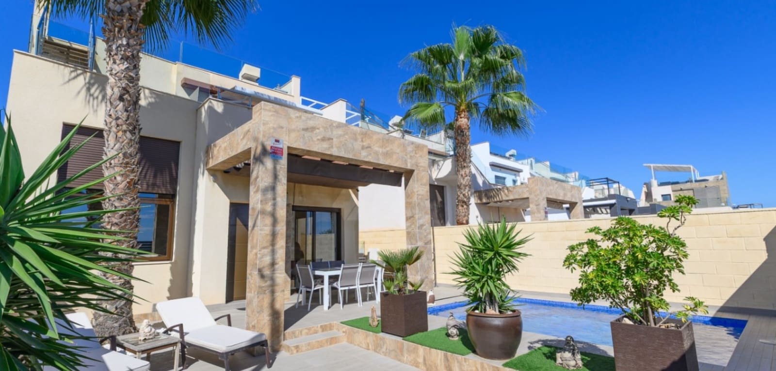 3 sovrum Villa till salu i Ciudad Quesada med pool - 369 969 € (Ref: 10168839)