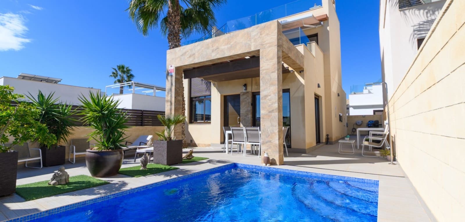 3 sovrum Villa till salu i Ciudad Quesada med pool - 369 969 € (Ref: 10168839)