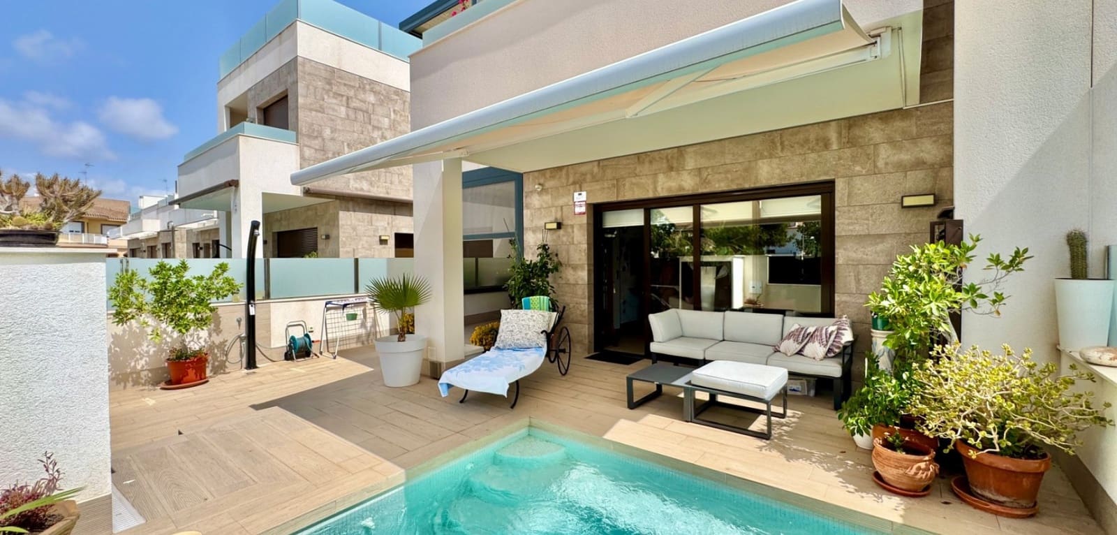 3 Zimmer Haus zu verkaufen in San Pedro del Pinatar mit Pool Garage - 395.000 € (Ref: 10172321)